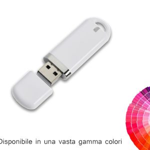 64 GB USB 3.0 in plastica effetto gommato