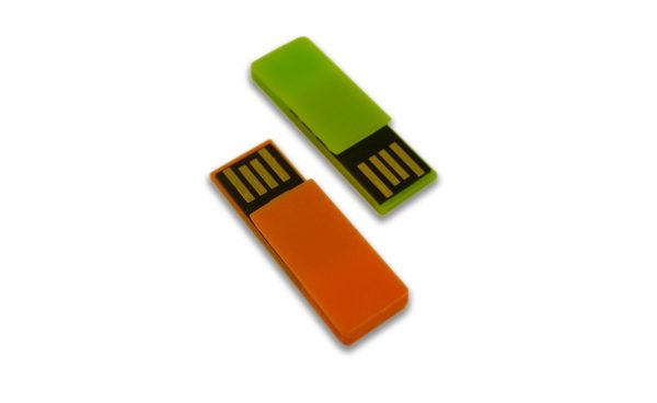 USB mini con clip