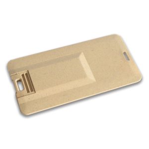 USB Credi Card Mini 3×6 in pasta di mais