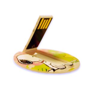 USB Carta di Credito Rotonda 4,3 cm