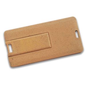 USB Credi Card Mini 3×6 in pasta di mais