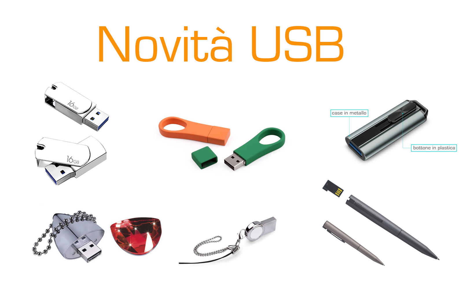 Al momento stai visualizzando Nuovi modelli USB