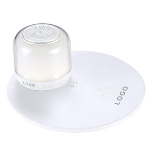 Wireless Charger Con Speaker e Luce